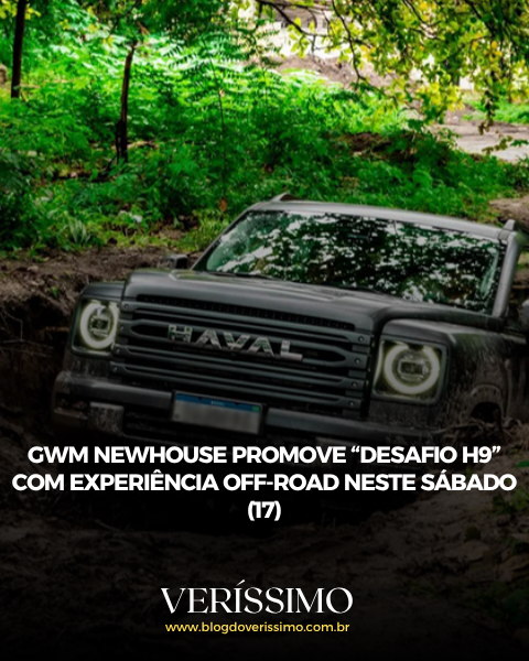 Haval H9 em pista off-road: GWM Newhouse promove Desafio H9 em 17 de outubro