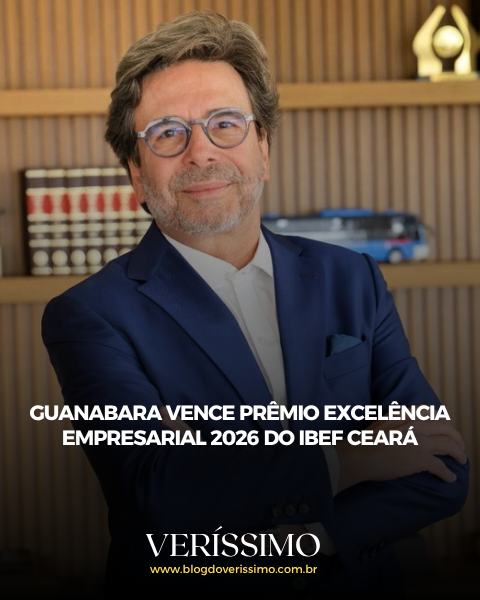 Expresso Guanabara vence Prêmio Excelência Empresarial 2026 do IBEF Ceará