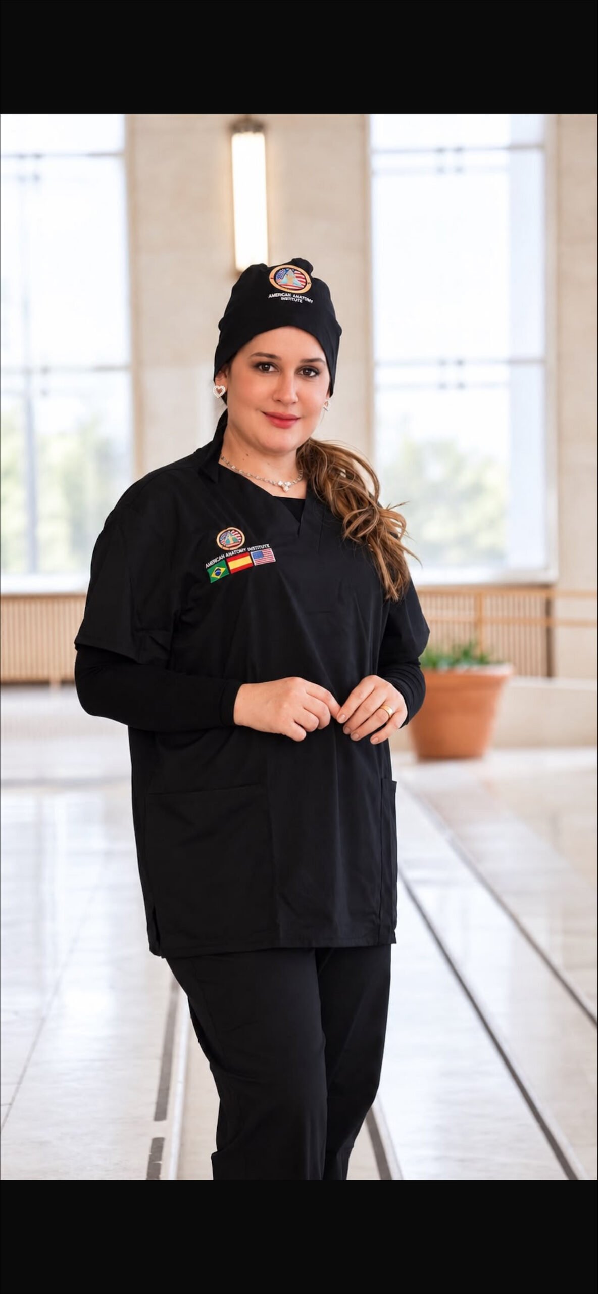Dra. Eduarda Diógenes em formação internacional de harmonização facial em Madrid