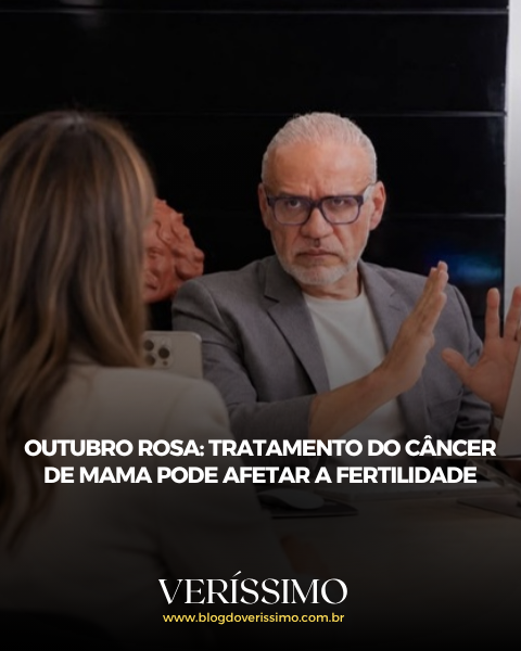 Evangelista Torquato: tratamento do câncer de mama pode afetar a fertilidade